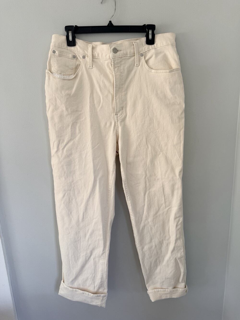 Madewell The Perfect Vintage Straight Jean in Vintage Canvas Wash 31